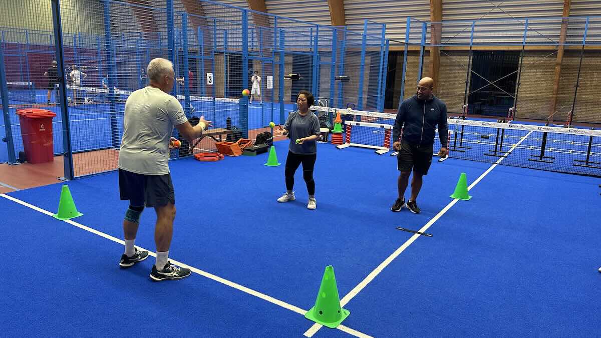 Eerste Pickleball Athletics Sessie